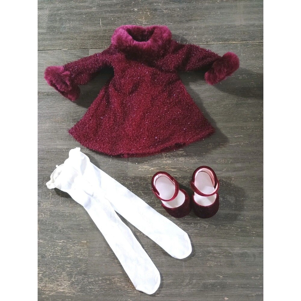 American Girl 2001 Retired Garnet Holiday Vintage Outfit